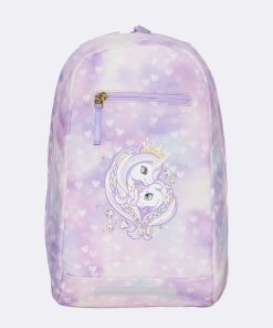 Skole Beckmann Skoletaske | Classic Saet Med 6 Dele, Unicorn Princess Purple