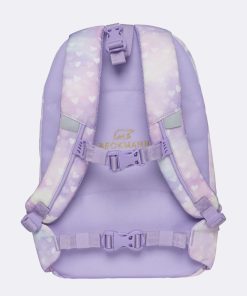 Skole Beckmann Skoletaske | Classic Saet Med 6 Dele, Unicorn Princess Purple