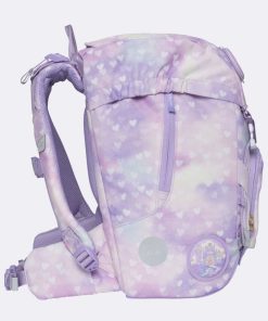 Skole Beckmann Skoletaske | Classic Saet Med 6 Dele, Unicorn Princess Purple