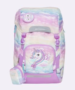 Skole Beckmann Skoletaske | Classic Maxi Saet Med 6 Dele, Unicorn