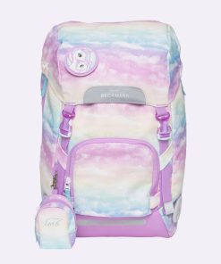 Skole Beckmann Skoletaske | Classic Maxi Saet Med 6 Dele, Unicorn