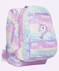 Skole Beckmann Skoletaske | Classic Maxi Saet Med 6 Dele, Unicorn