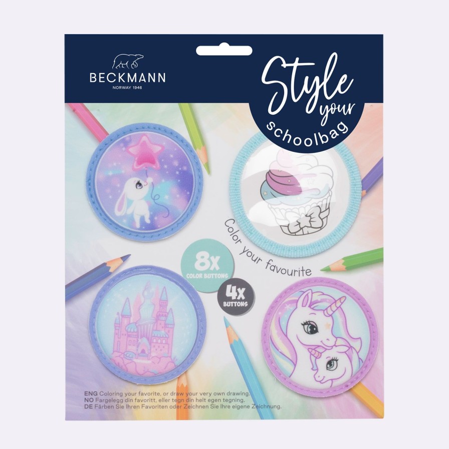 Skole Beckmann Buttons | Button Pakke Kreativ, Mint