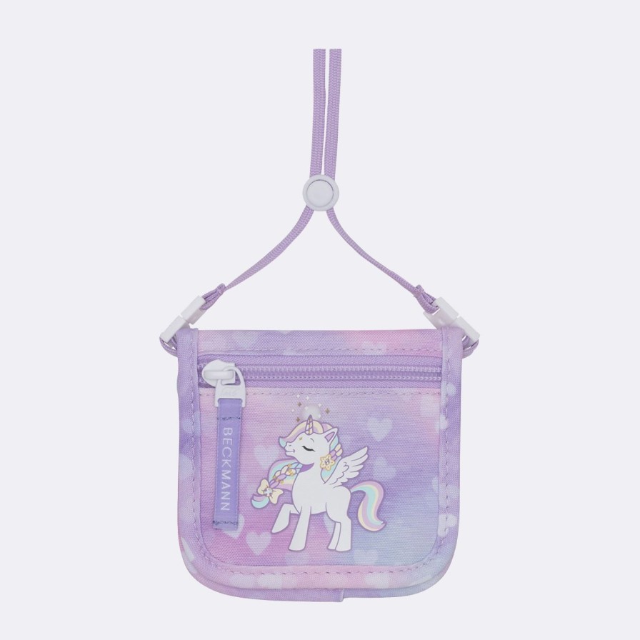 Skole Beckmann Tilbehor | Pung, Unicorn Princess Purple