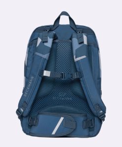 Skole Beckmann Rygsaek | Sport Junior, Blue Camo