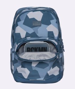 Skole Beckmann Rygsaek | Sport Junior, Blue Camo