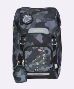 Skole Beckmann Skoletaske | Classic Maxi, Camo Rex