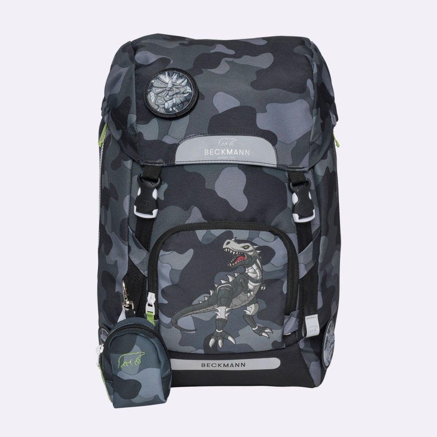 Skole Beckmann Skoletaske | Classic Maxi, Camo Rex