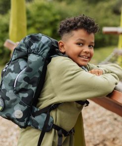 Skole Beckmann Skoletaske | Classic Maxi, Camo Rex