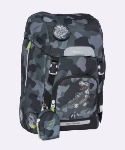 Skole Beckmann Skoletaske | Classic Maxi, Camo Rex