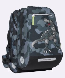 Skole Beckmann Skoletaske | Active Air Flx Saet Med 6 Dele, Camo Rex