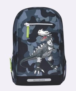 Skole Beckmann Skoletaske | Active Air Flx Saet Med 6 Dele, Camo Rex