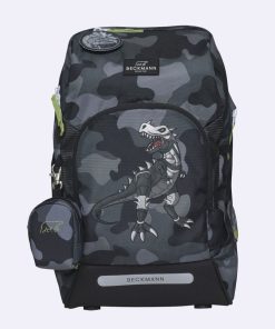 Skole Beckmann Skoletaske | Active Air Flx Saet Med 6 Dele, Camo Rex