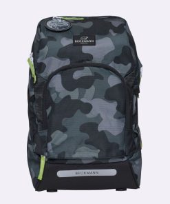 Skole Beckmann Skoletaske | Active Air Flx Saet Med 6 Dele, Camo Rex