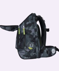 Skole Beckmann Skoletaske | Active Air Flx Saet Med 6 Dele, Camo Rex