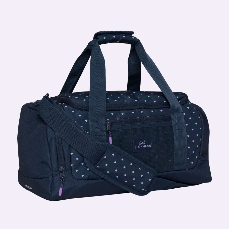 Skole Beckmann Gym Bag | Duffelbag Sport, Blue Hearts