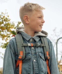 Skole Beckmann Rygsaek | Sport Junior, Green Orange