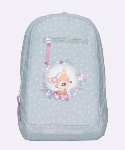 Skole Beckmann Skoletaske | Classic Saet Med 6 Dele, Forest Deer Dusty Mint