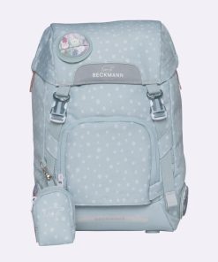 Skole Beckmann Skoletaske | Classic Saet Med 6 Dele, Forest Deer Dusty Mint