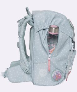 Skole Beckmann Skoletaske | Classic Saet Med 6 Dele, Forest Deer Dusty Mint