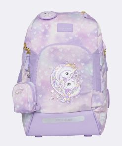 Skole Beckmann Skoletaske | Active Air Flx, Unicorn Princess Purple