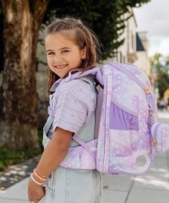 Skole Beckmann Skoletaske | Active Air Flx, Unicorn Princess Purple