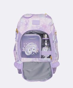 Skole Beckmann Skoletaske | Active Air Flx, Unicorn Princess Purple