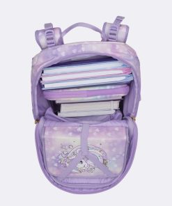 Skole Beckmann Skoletaske | Active Air Flx, Unicorn Princess Purple