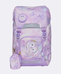 Skole Beckmann Skoletaske | Classic Maxi, Unicorn Princess Purple