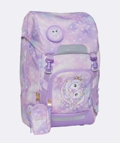 Skole Beckmann Skoletaske | Classic Maxi, Unicorn Princess Purple