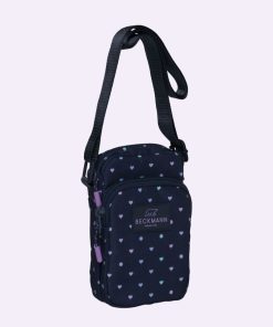 Skole Beckmann Tilbehor | Crossbodybag Sport, Blue Hearts