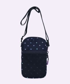 Skole Beckmann Tilbehor | Crossbodybag Sport, Blue Hearts