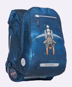 Skole Beckmann Skoletaske | Classic Maxi Saet Med 6 Dele, Space Mission