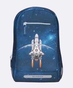 Skole Beckmann Skoletaske | Classic Maxi Saet Med 6 Dele, Space Mission