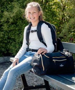 Skole Beckmann Rygsaek | Sport Junior, Black Gold