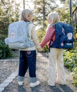 Skole Beckmann Skoletaske | Active Air Flx Saet Med 6 Dele, Forest Deer Dusty Mint